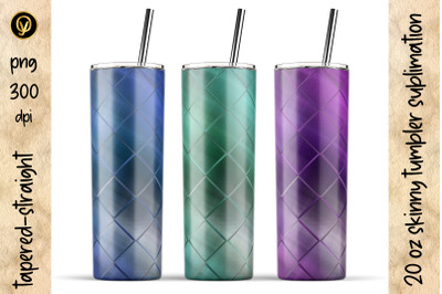 20 Oz Skinny Tumbler Sublimation Design.