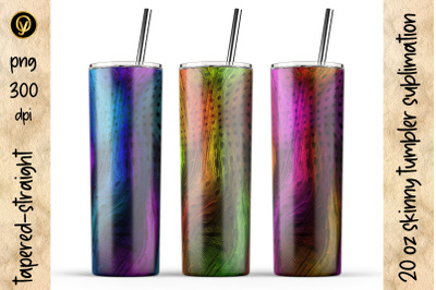 20 Oz Skinny Tumbler Sublimation Design.