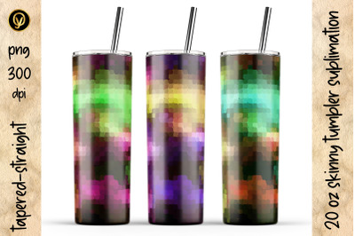 20 Oz Skinny Tumbler Sublimation Design.