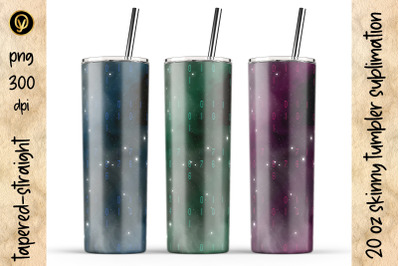 20 Oz Skinny Tumbler Sublimation Design.