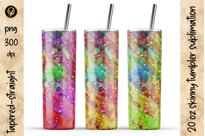 20 Oz Skinny Tumbler Sublimation Design.