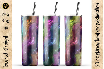 20 Oz Skinny Tumbler Sublimation Design.