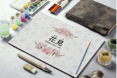 HANAMI Japan watercolor full set