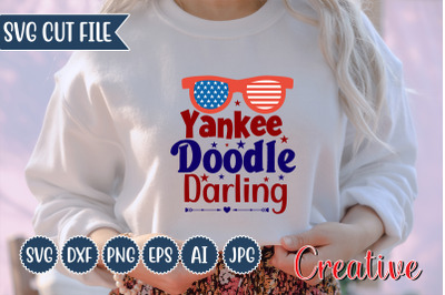 Yankee Doodle Darling SVG Cut file