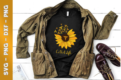 CNA Life Sunflower Cute Nurse