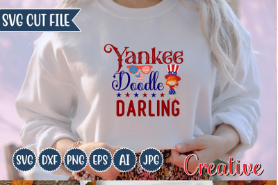 Yankee Doodle Darling SVG Cut file