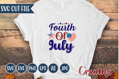 Fourth Of July SVG Design