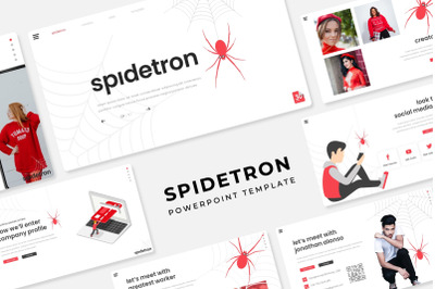 Spidetron Power Point Template