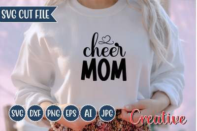 Cheer Mom SVG Design