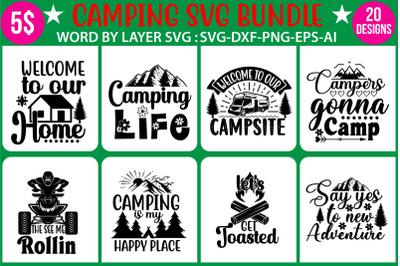 CAMPING SVG BUNDLE