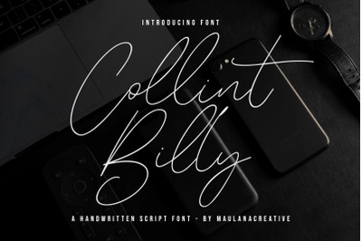 Collint Billy Signature Script Font