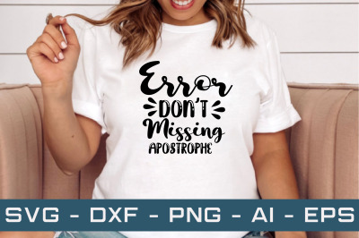 ERROR don&#039;t missing apostrophe svg cut files