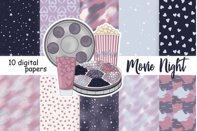 Movie Night Pattern