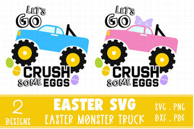 Easter monster truck,Easter crushing eggs,Easter egg crusher