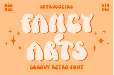 Fancy Arts - Groovy Retro Font