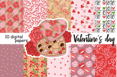 Valentine&#039;s Day Pattern