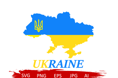 Ukraine flag, Coat Arms Ukraine