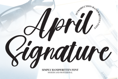 April Signature