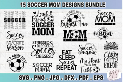 Soccer Mom SVG Bundle