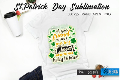 St. Patrick&#039;s Day T-Shirt Sublimation v.1