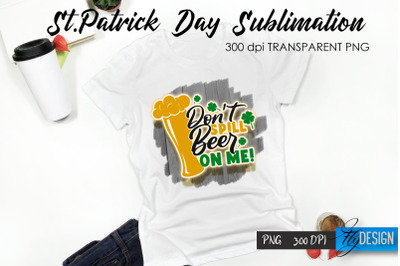 St. Patrick&#039;s Day T-Shirt Sublimation v.3