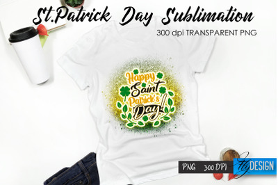 St. Patrick&#039;s Day T-Shirt Sublimation v.4