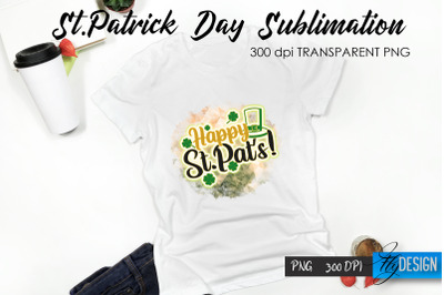 St. Patrick&#039;s Day T-Shirt Sublimation v.5