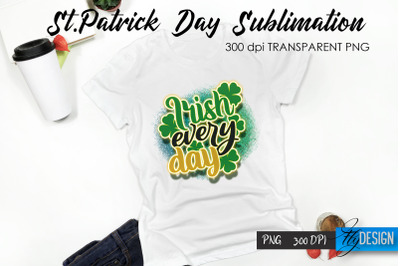 St. Patrick&#039;s Day T-Shirt Sublimation v.11