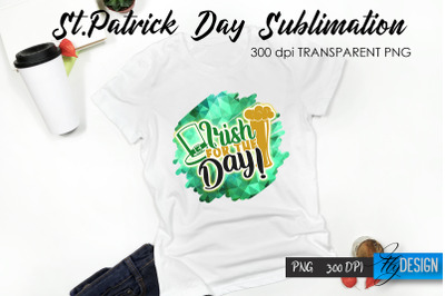 St. Patrick&#039;s Day T-Shirt Sublimation v.12