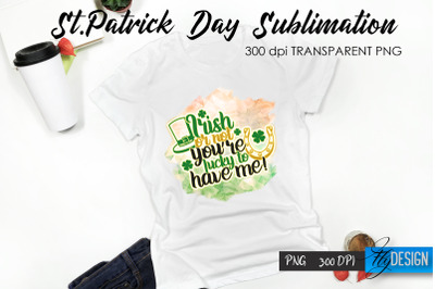 St. Patrick&#039;s Day T-Shirt Sublimation v.15