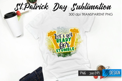 St. Patrick&#039;s Day T-Shirt Sublimation v.19