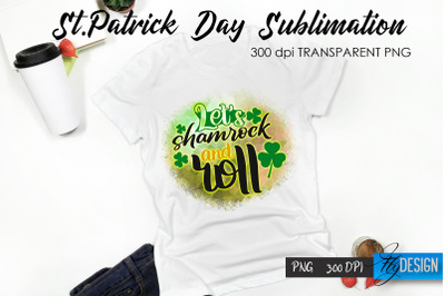 St. Patrick&#039;s Day T-Shirt Sublimation v.20