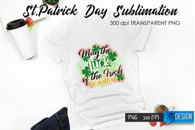 St. Patrick&#039;s Day T-Shirt Sublimation v.26