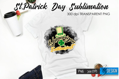 St. Patrick&#039;s Day T-Shirt Sublimation v.31