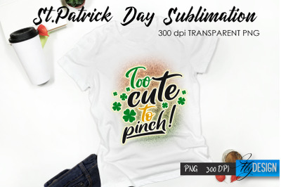 St. Patrick&#039;s Day T-Shirt Sublimation v.37