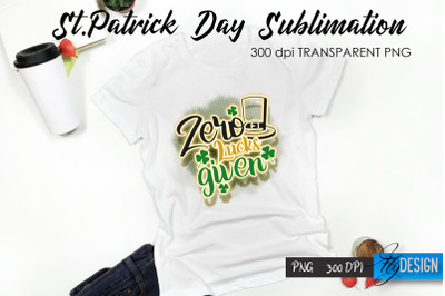 St. Patrick&#039;s Day T-Shirt Sublimation v.43