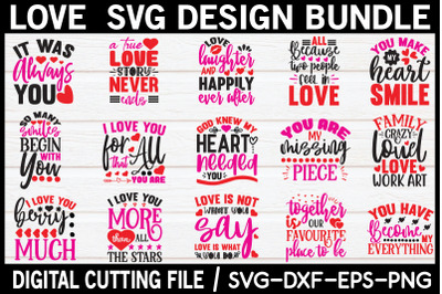 Love SVG Bundle