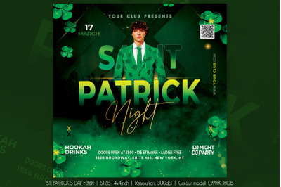 St. Patrick&#039;s Day Flyer