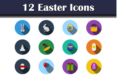 Easter Icon Set