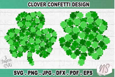 Clover SVG  ,Shamrock SVG, Four Leaf Clover, Clover Paper Cut SVG