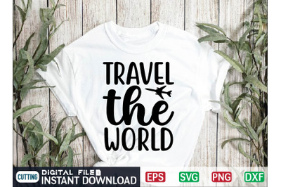 travel the world Svg Cut File