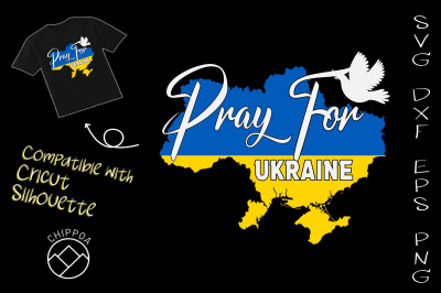 Pray For Ukraine Flag Free Ukraine