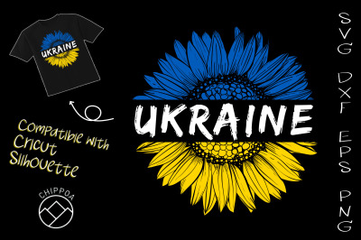 Ukraine Flag Sunflower Ukrainian Support