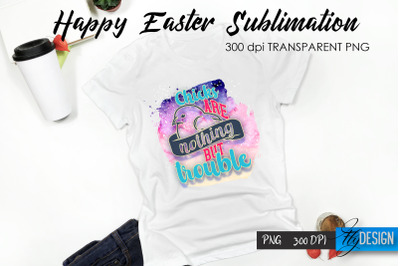 Happy Easter T-Shirt Sublimation V.10