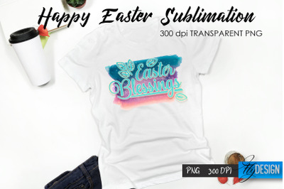 Happy Easter T-Shirt Sublimation V.17