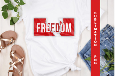 Freedom Sublimation Png File