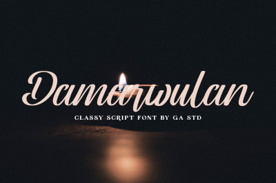 Damarwulan - Classy Script Font