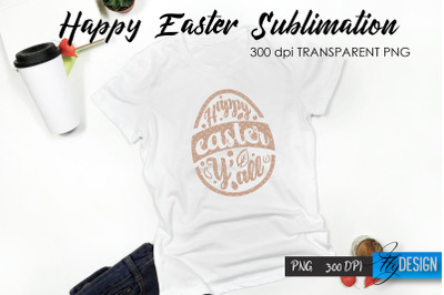 Happy Easter T-Shirt Sublimation V.33