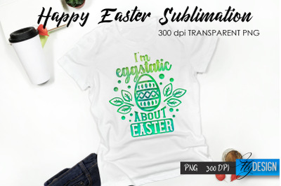 Happy Easter T-Shirt Sublimation V.41