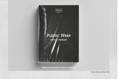 Plastic Wrap Effect JPG and PNG Overlays